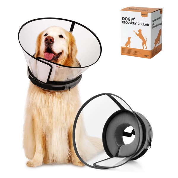 Dog Cone Collar Alternative, Soft Dog Cone for After Surgery,