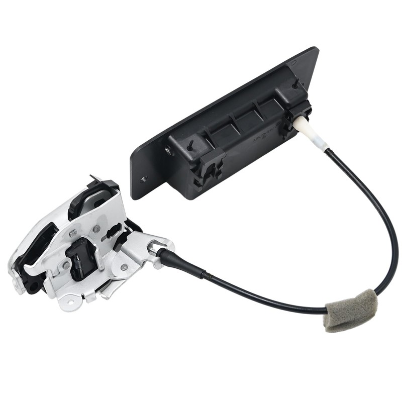 UOIENRT Rear Door Latch with Handle Left Driver Side Replacement