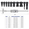 ZUXUSE Motorcycle Bearing Puller Kit, Blind Bearing Puller Kit, Slide
