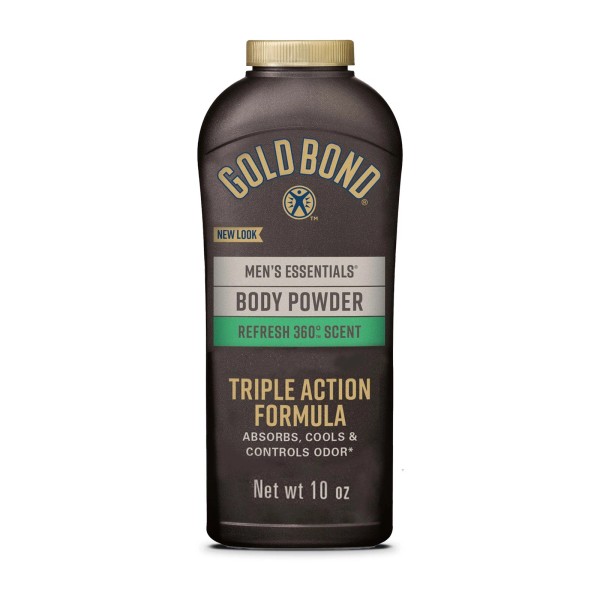Does not apply Men'S Essentials Body Powder with Menthol, Refresh