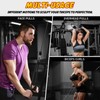DASKING Ergonomic Triceps Rope Pull Down Attachment, Tricep Rope LAT