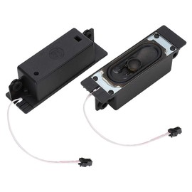 2Pcs 8 Ohm 10W TV Speaker Unit Loudspeaker Sound Amplifier Replacement for LCD TV Set