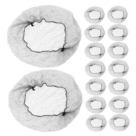 Healvian 20pcs Invisible Hair Nets for Women Elastic Edge Mesh Bun Nets for Professional Hairstyling Secure Hold for Extended Work Hours Quick and Easy Use Versatile Design Conceals