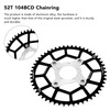 52T 104BCD Sprocket Spider Adapter Aluminium Alloy High Hardness Drive