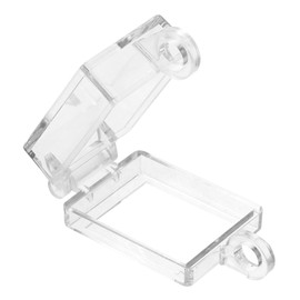 JECOMPRIS Ship Type Rocker Switch Cover Clear Button Protection Lid with Flip Top and Double-Sided Adhesive for Automotive Interior Switch Guard