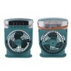Portable Humidifier Fan with Timer Alarm Function Adjustable 600ml USB