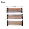 Jumper Wires,20cm+10cm Yakomon 240pcs Dupont Wire,40pin Female to Female,40pin Male