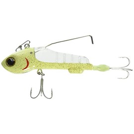 JACKALL Tenya Ground Anchovy Hybrid, 0.7 oz (20 g), Super Glow