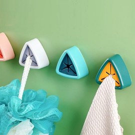 Non-perforated attachable multi-purpose towel holder Dishcloth holder green 125ea