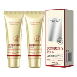Mopoyat - Crema De Colgeno Dorado Que Reduce Las Lneas De Expresin Y Las Arrugas. Crema Facial Hidratante Antiedad Con Colgeno. Hidratacin Profunda Y 