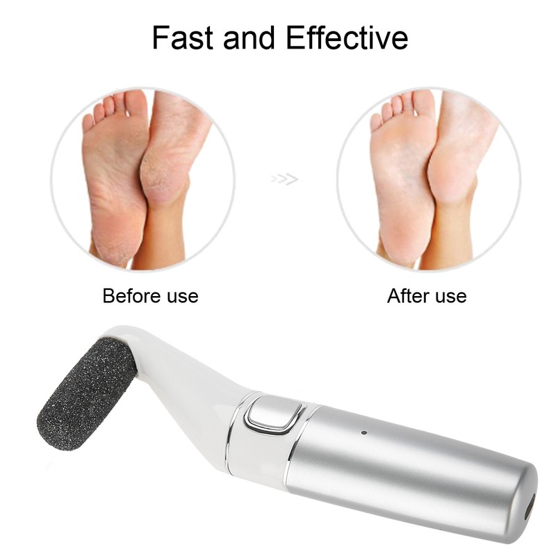 Electronic USB Foot Exfoliator File Dead Skin Cuticles Remover Scrubber