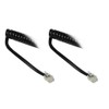 TPFNet Coiled Telephone Handset Cable (2 x Modular RJ10 /