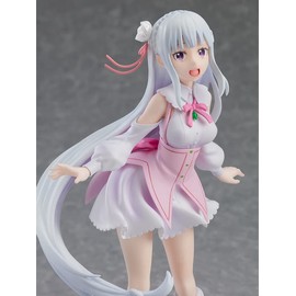POP UP PARADE Re Zero - Starting Life in Another World Emilia Memory Snow Ver. Non-Scale Plastic Painted Complete Figure