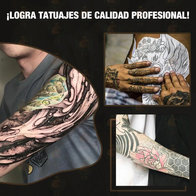 Tt Gel Hectográfico Pega Stencil Para Tatuaje Alta 250ml