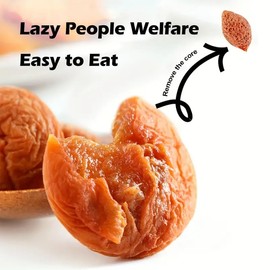 Seedless Dried Plum, Preserved Fruit Dried Plum, 7oz Seedless Plum Meat, Original Flavor Dried Fruits, 原味无核梅饼话梅肉蜜饯果干Shipping from California, U.S.