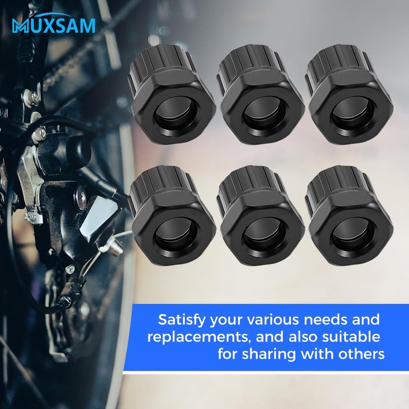 MUXSAM 6PCS Bike Freewheel Remover Bicycle Freewheel Removal Tool,Bike Cassette