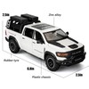 BDTCTK Dodge Ram Mammoth Pick-Up Truck Model Car, Zinc Alloy