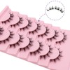 Fyonas Lash Clusters Individual Lashes 3D Natural Look Fake Eyelashes