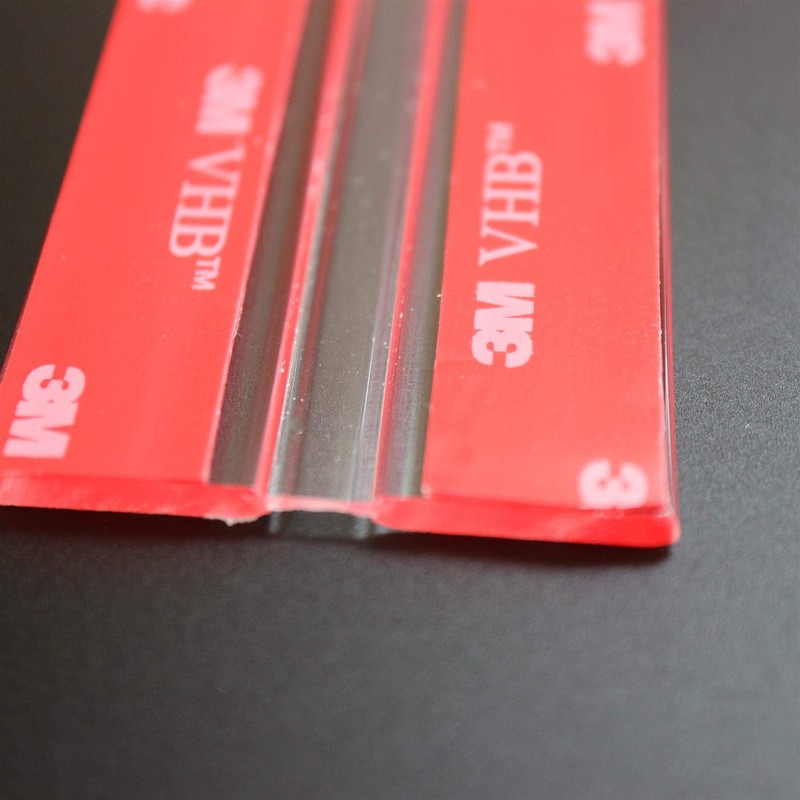 4 x 75mm Flexible Hinges - No glue required, Self