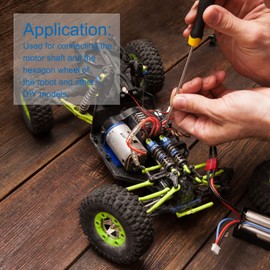 DMiotech 5 Pack 5mm to 5mm Rotatable Universal Steering Shaft U Joint Coupler Coupler Connector for Motor, 3D Printer, CNC Machine