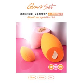 Real Techniques Ultimate Miracle Sponge Puff Trio (3 types) / 리얼테크닉스 얼티밋 미라클 스펀지 퍼프 트리오 3종