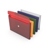 Staples Poly Envelopes w/Side Opening, Legal, Assorted, 5/Pack