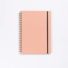 Vacavaliente Recycled Leather Notebook New Pink