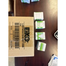 Eiko LED7W    LED  GU10 BASE Narrow Flood 40 Deg Beam Lot of  10 bulbs