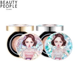 BEAUTY PEOPLE Absolute Girl Water Fresh Cover Cushion Foundation 18g, Shade:#21 Cover Beige