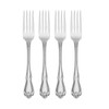 Oneida True Rose Dinner Forks, silver set of 4