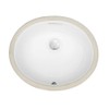 Swiss Madison SM-UM629 Plaisir 16.5 Oval Under-Mount Bathroom Sink