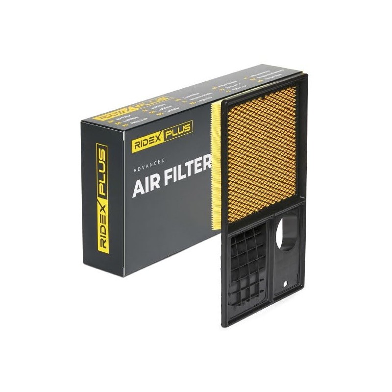 RIDEX PLUS 8A0056P Engine Air Filter || Air Filter Insert,
