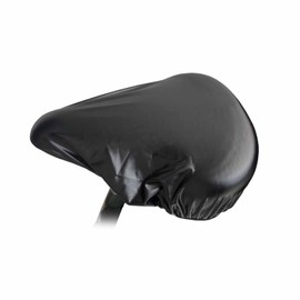 TRkin Bicycle Saddle Cover, Waterproof, Damage Repair, Aging, Rainproof, Waterproof, Dustproof, Sun Protection, Electric Bicycle, Bicycle Easy Extendable, Rainproof Cover, Saddle Cover (Black)