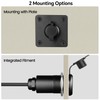 RVSPARK Waterproof Wall Socket Passthrough for Starlink Mini, Aluminum DC
