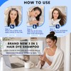Chestnut Brown Hair Dye Shampoo for Women & Men, Color