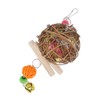 Parrot Cage Shredder Toy Bird Chewing Foraging Shredder Toy for