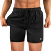 flintronic Men's Swimming Trunks with Compression Liner 2 in 1,
