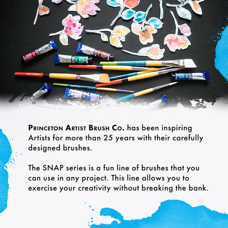 ホルベイン スナップ 水彩筆 9650 アングルシェーダー 丸 1/4号 AS-1/4 108141