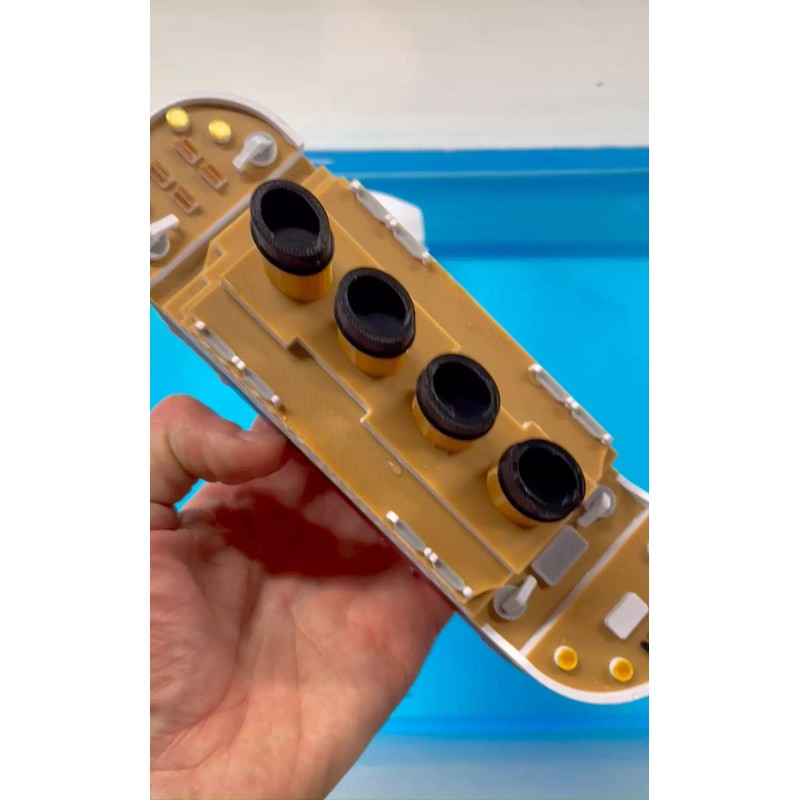 8" Titanic Bath Boat And Pool Toy, Titanic Model Titanic