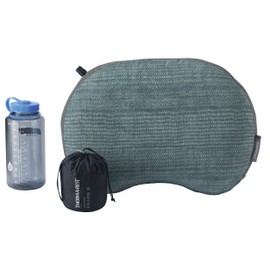 Thermarest Air Head Inflatable Travel Pillow, Size: L (63 x 196 cm), Colour: Blue Woven