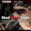 Steelman Pro 78609 Rechargeable 70 Lumen Pen Light in Black