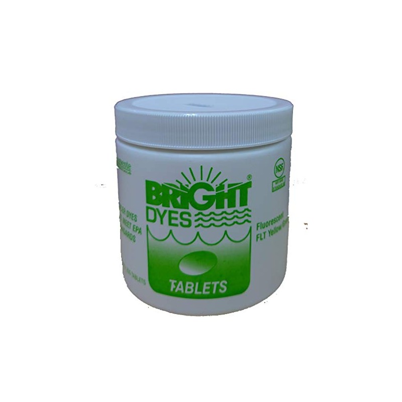 Dye Tracer Tablet, Fl Blue, PK200