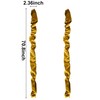 Chandelier Chain Covers 2 Pack Gold Cable Covers 70.8 inches
