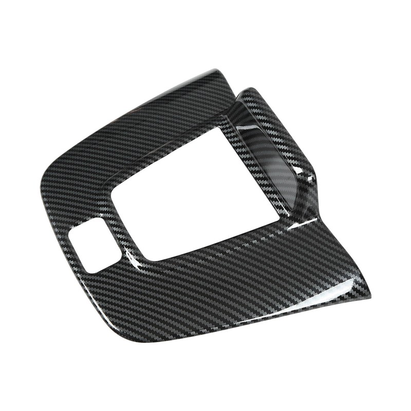 Car Interior Dashboard Trim Behind Navigation Carbon Fiber Style Replacement