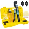BLIKA 10 Ton Hydraulic Crimping Tool and Cable Cutter, Hydraulic