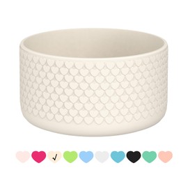 WUQID Heart Shaped Texture Silicone Boot Compatible with Stanle Quencher H2.0 & IceFlow Flip 20oz 30oz 40oz & Hydroo Sport Flask 12-24oz, Anti-Slip Bottle Bottom Sleeve Cover for 2.8-2.95in Bottom