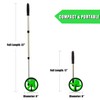 Zozen Measuring Wheel, Green 6Inch Measure Wheel, Distance Measuring in