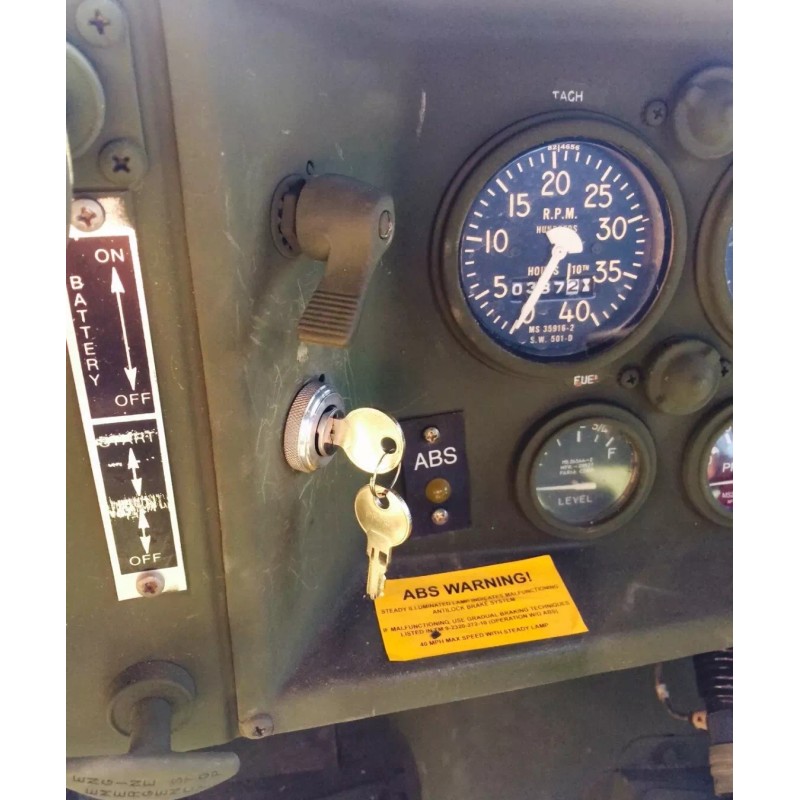 Replacement Keyed Ignition Switch Plug & Play fits HUMVEE M-Series