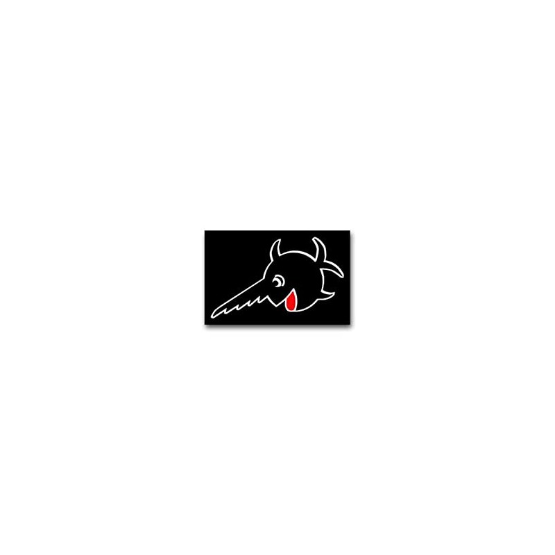 A2051 Sticker Sawfish Submarine 96 Type 2 Logo Fish Crest