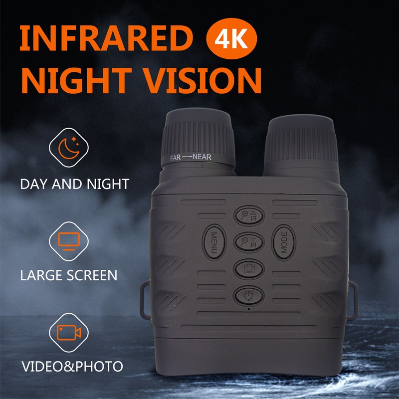 Night Vision Goggles 4K Infrared Night Vision Binoculars Night and
